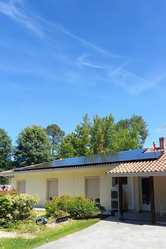 Installation photovoltaique toiture c